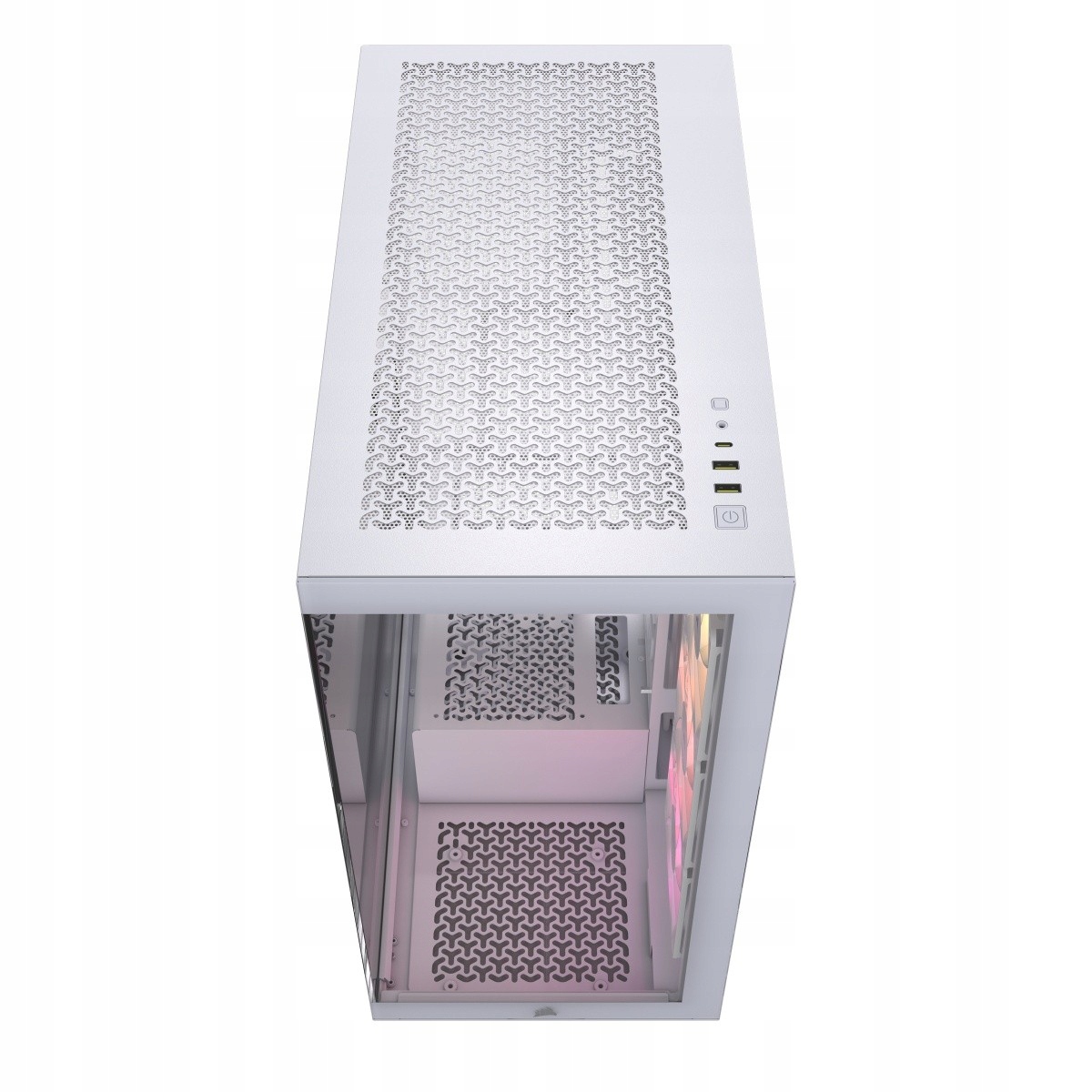 Corsair 3500X Tempered Glass Mid-Tower, White — 6