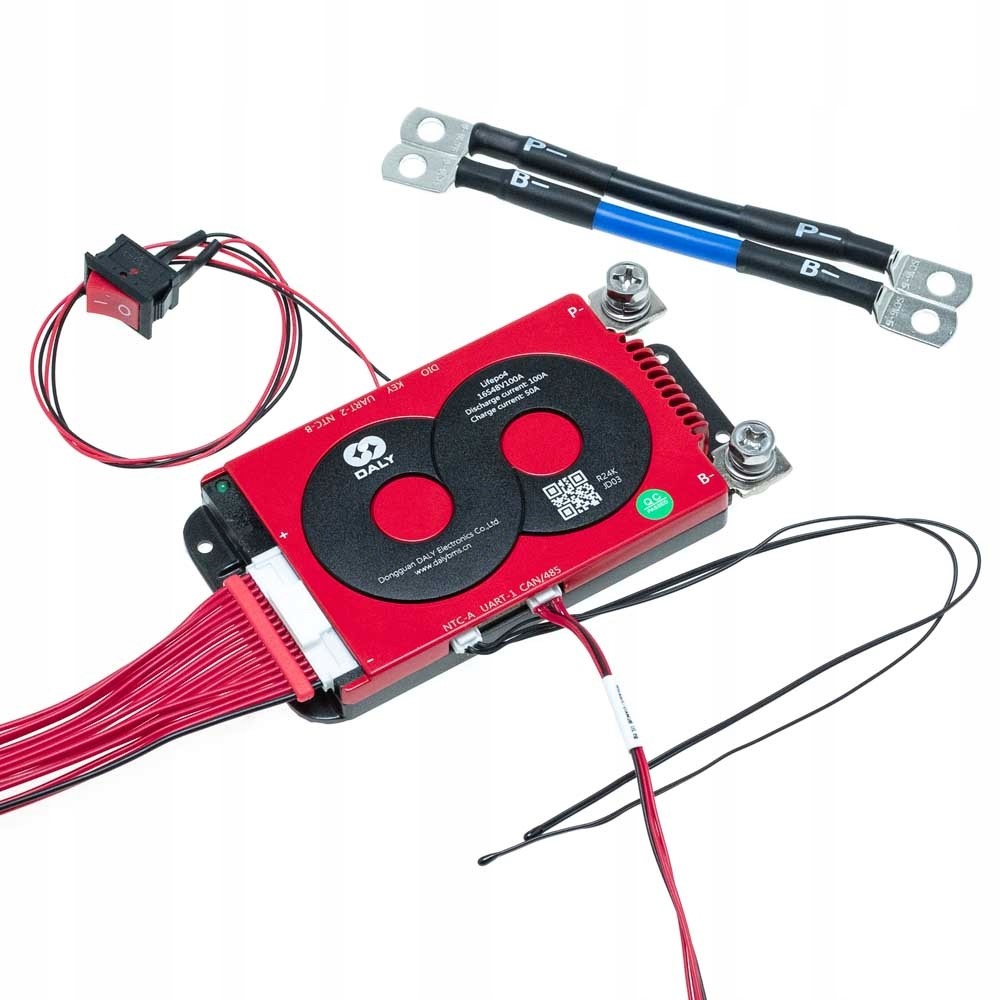 Modul Smart Bms 16S 100A LiFePO4 Balanser-K Bt, WiFi