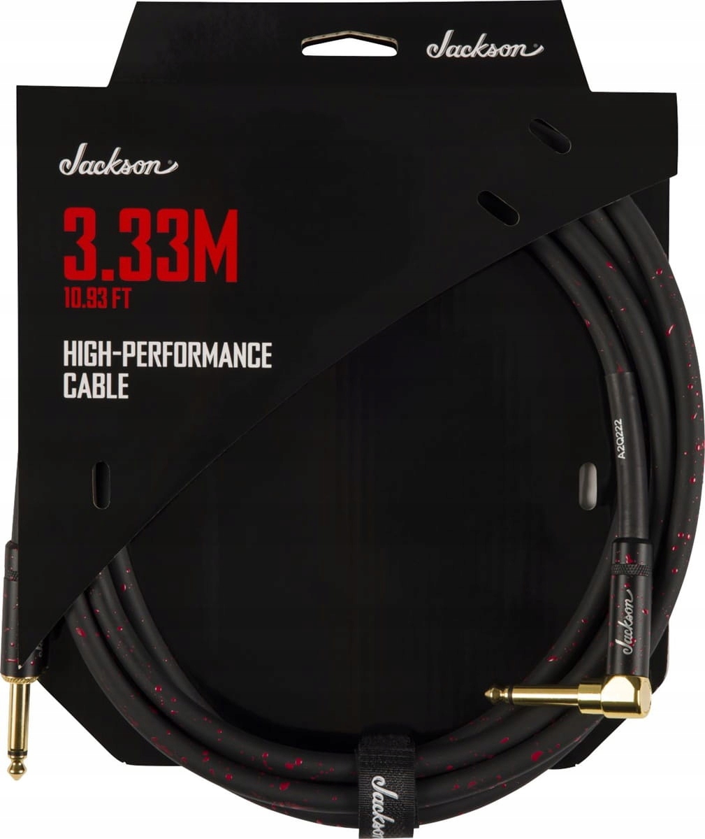 Jackson 2991093002 Kabel instrument 10,93' Blk/red