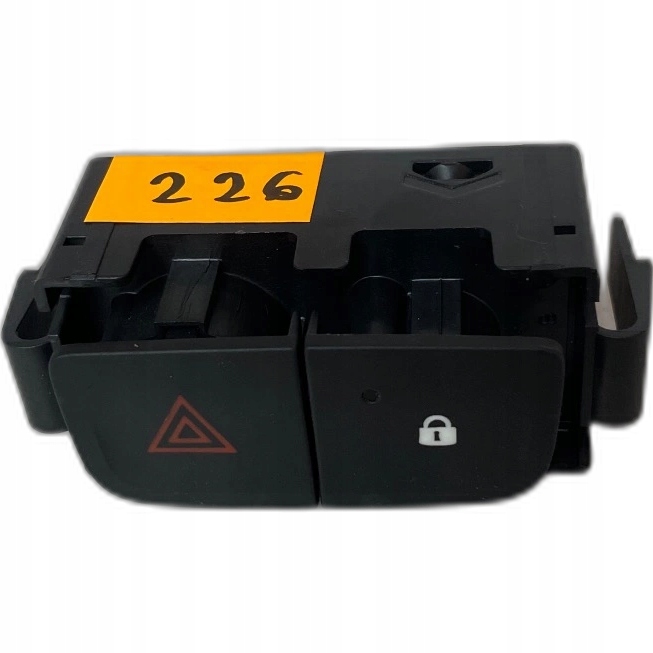 light switch of warning lights lock centralny Renault Trafic III Vivaro B