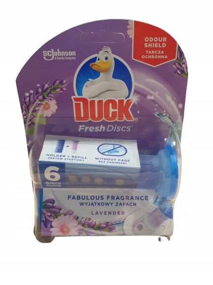 

Duck Discs Lavender Żelowy krążek do toalety 36 ml
