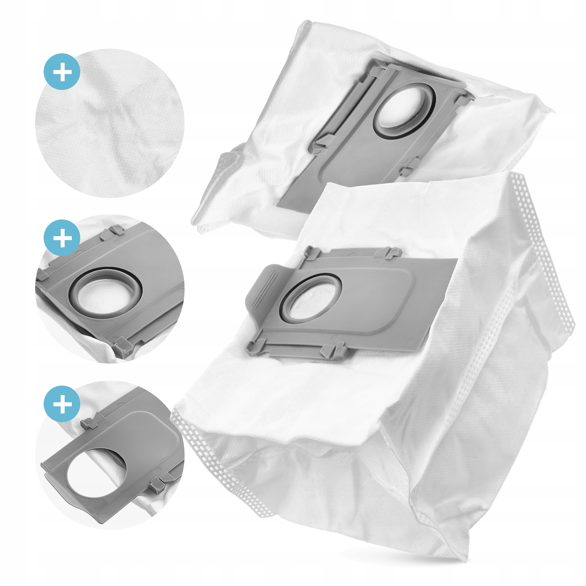 5x Worek Worki Do Stacji ROBOROCK S7 MaxV Ultra Q7+ Q7 Max+ S8 Pro S8+ Model S7 MaxV Ultra Q7+ Q7 Max+ S8 Pro Ultra S8+