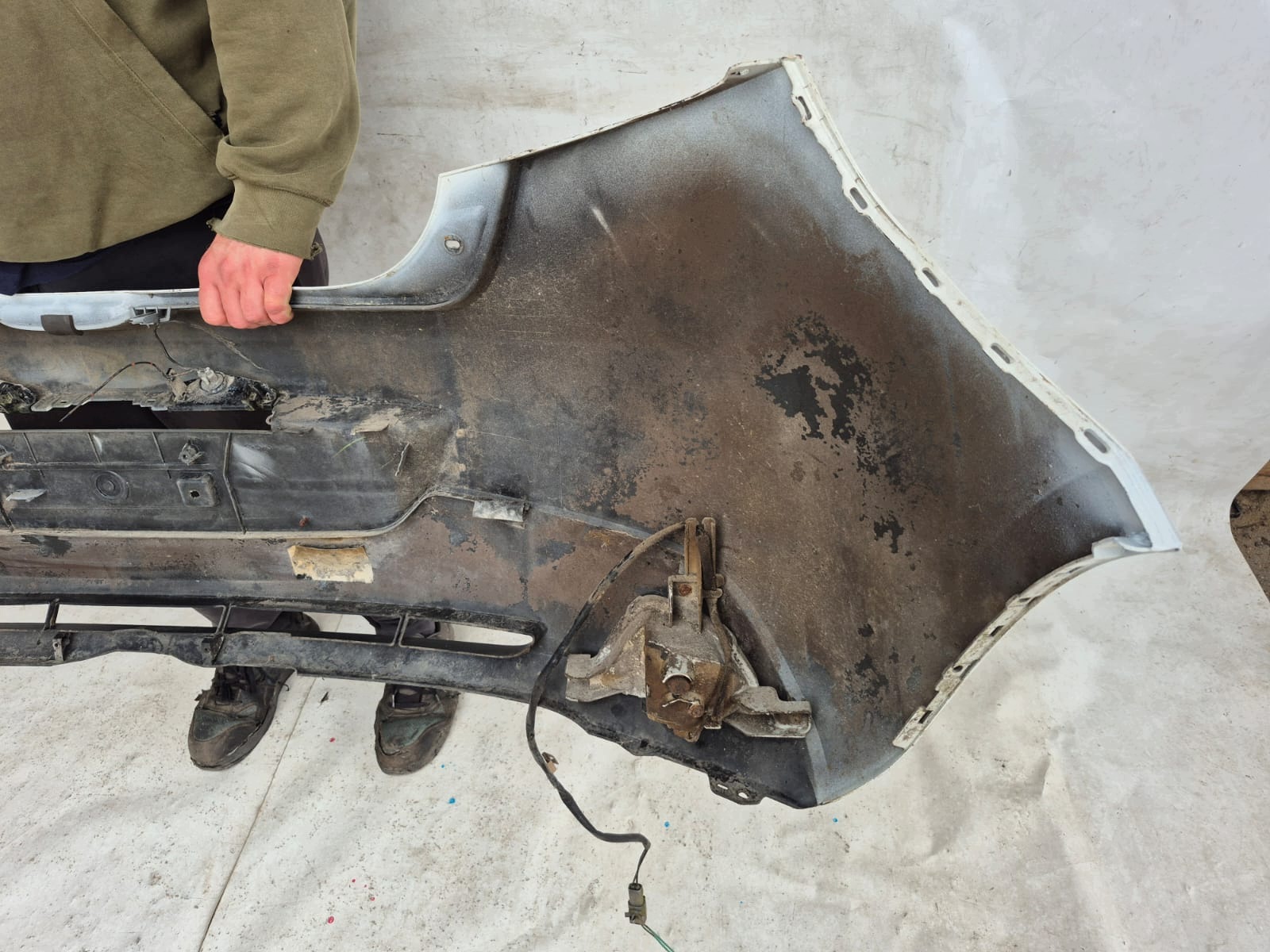 MAZDA 2 DE 07- bumper rear part rear D651-50221