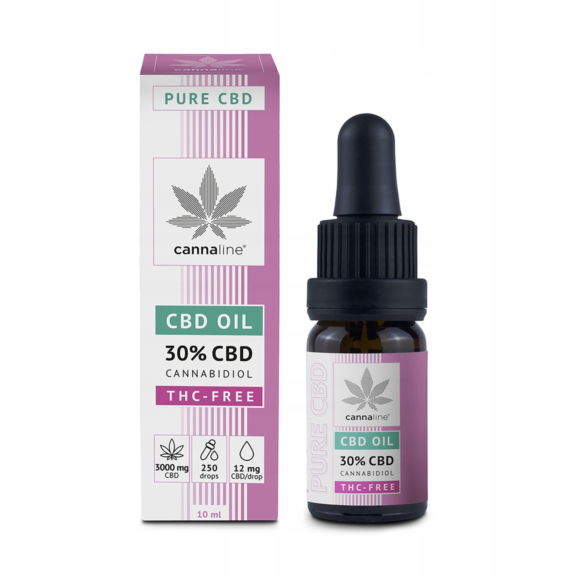 Cannaline Cbd 30% 10 ml Thc Free z certyfikatem!
