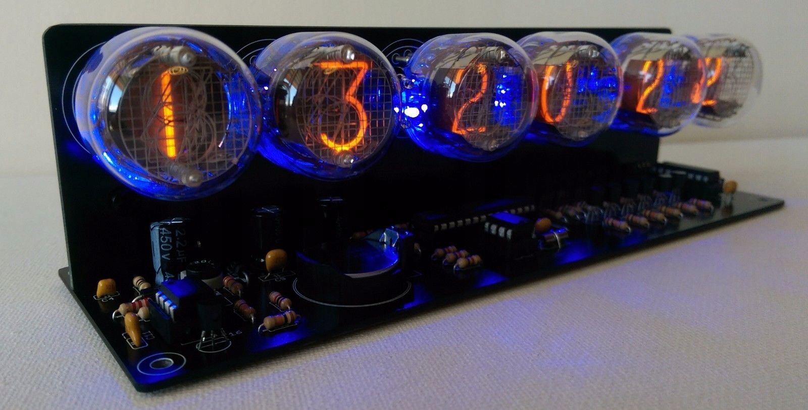 Zegar Lampowy NIXIE 6x LC513 Zestaw do montażu KIT Kod producenta 6XLC513