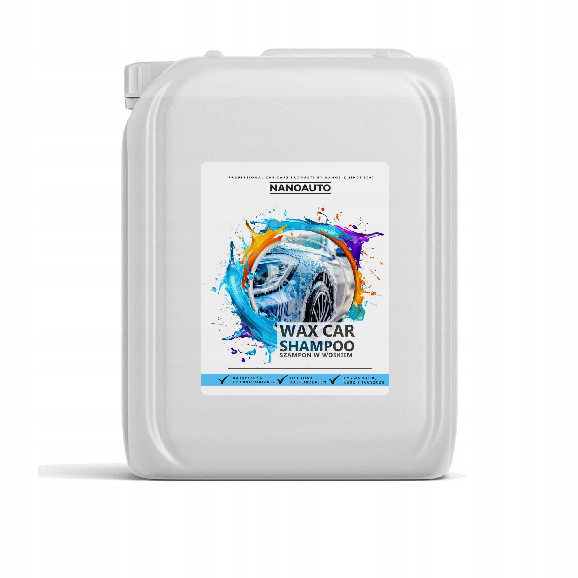 Nanoauto Wax Car Shampoo šampon s voskem 10 litrů