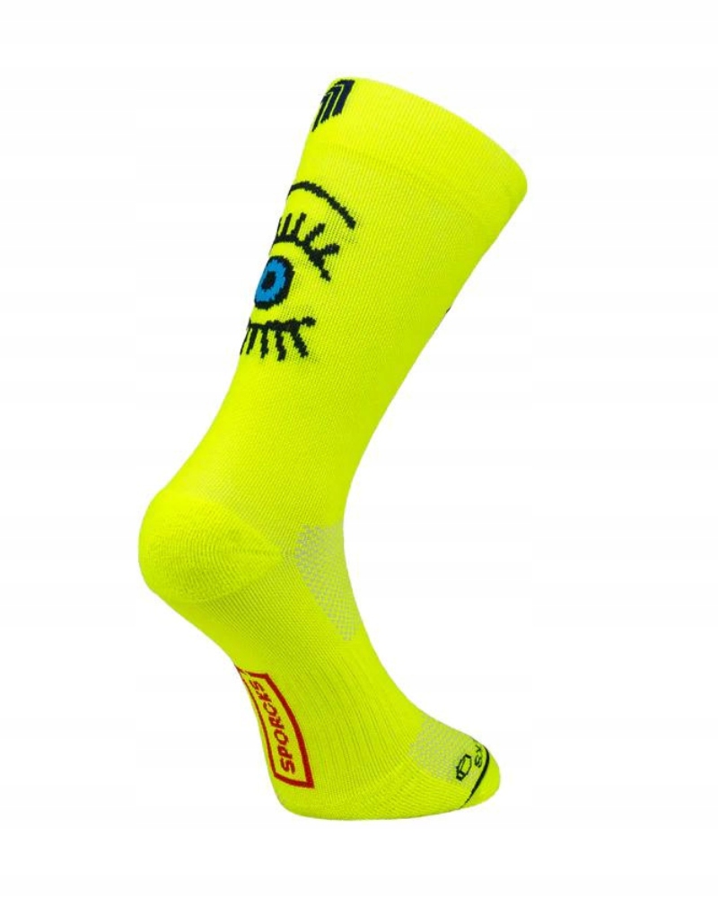 Skarpety do biegania EYE_YELLOW-4-XS