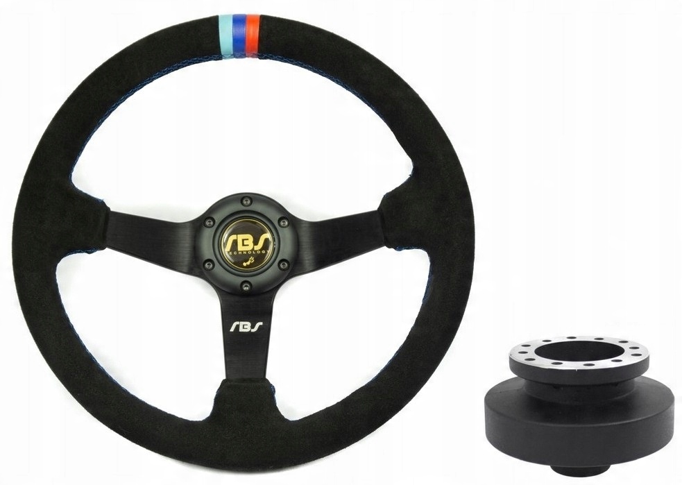 

Kierownica Sportowa Zamsz M-power M3 Naba Bmw E36