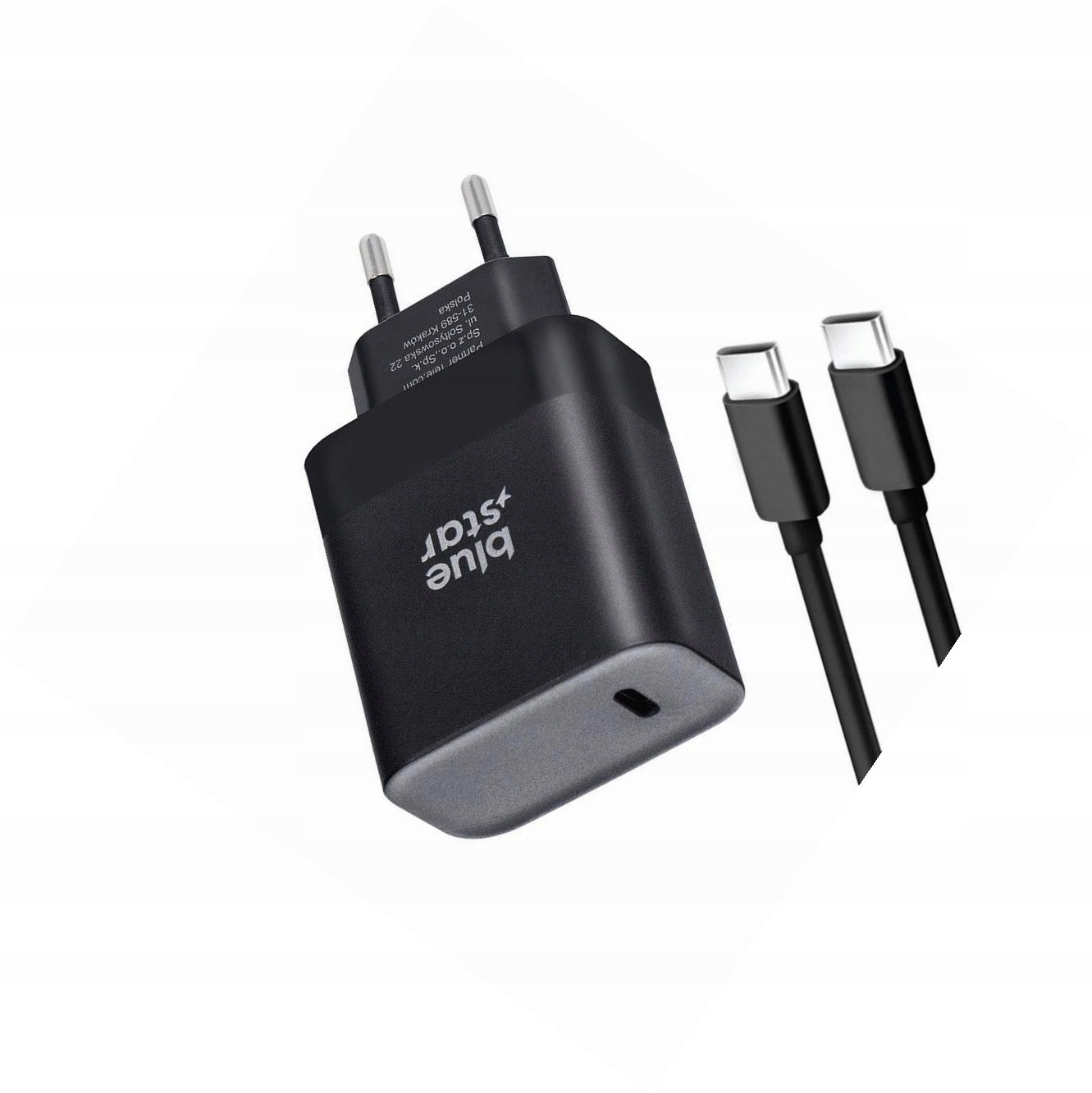 Szybka ładowarka 45W z odpinanym kablem Usb-c do Oppo Reno 5 5G
