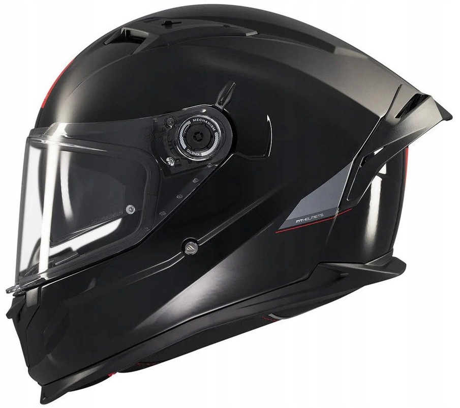 Mt Braker Sv Solid Čierna Motocyklová Prilba Integrálna Xs