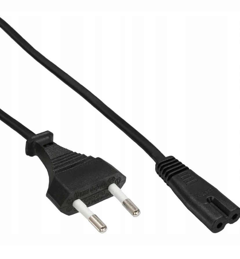 inLine Kabel zasilający Euro 8 C7 1m