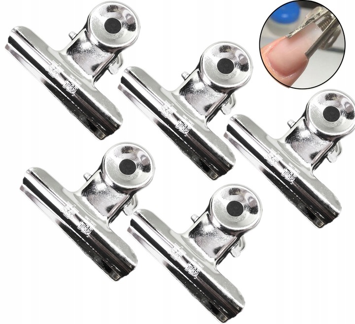 

5x Klamra Klips Metalowy Zaciskanie Tunelu 22mm