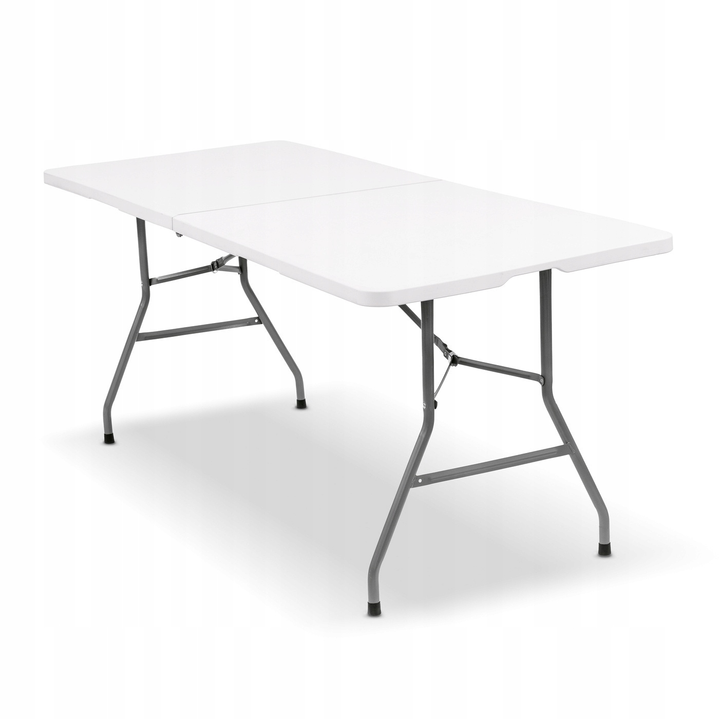 ROZKŁADANY STÓŁ OGRODOWY BIAŁY stół CATERINGOWY stolik TURYSTYCZNY składany EAN (GTIN) 5903313449847