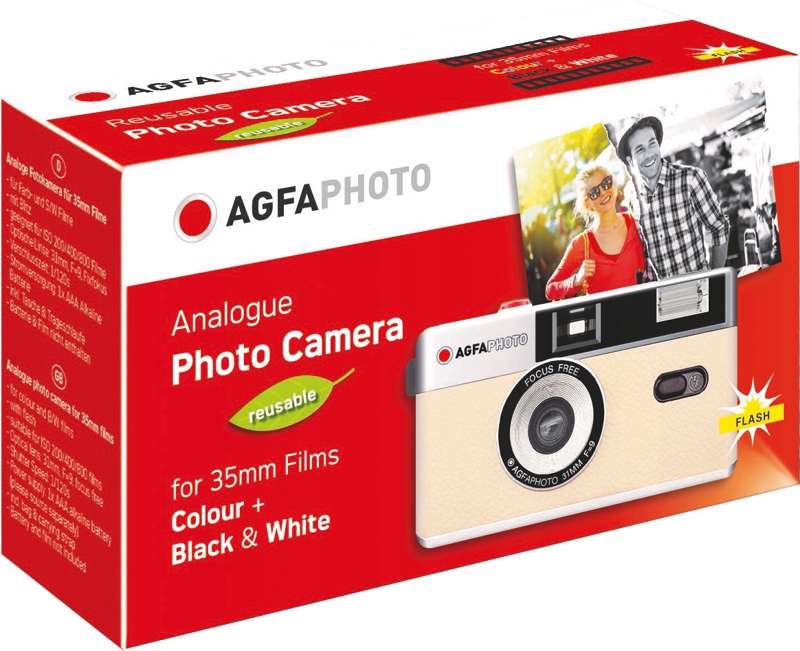 AGFA AgfaPhoto Aparat Analogowy na film 35mm Lampa Marka AgfaPhoto