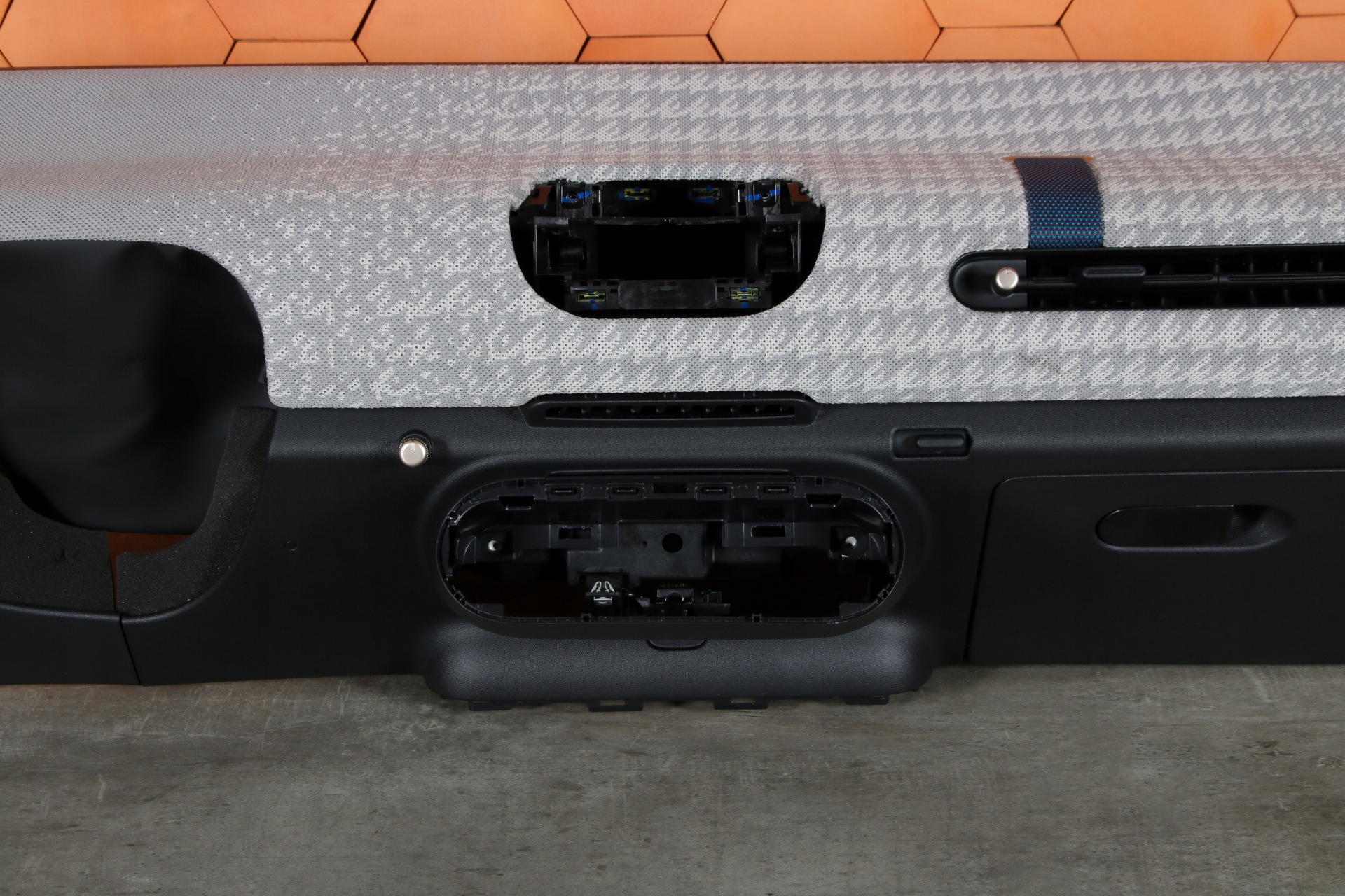 MINI COOPER J01 originál dashboard instrument panel console HEAD UP