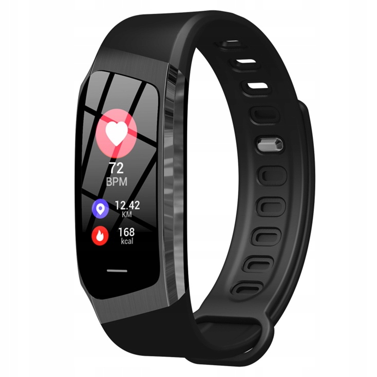 SMARTBAND DAMSKI ZEGAREK SMARTWATCH PULSOMETR SMS Materiał paska guma