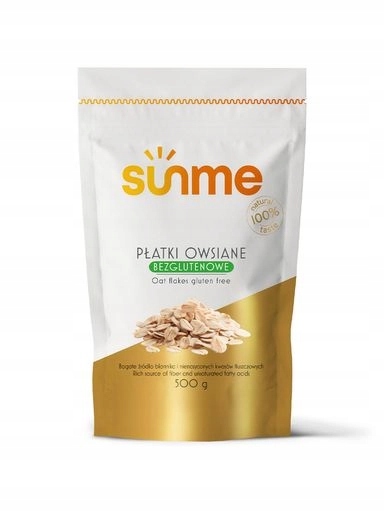 Sunme Ovesné Vločky Bezlepkové 100% přírodní 500 g