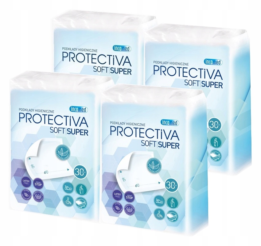 Podkłady PROTECTIVA SOFT maty chłonne 60x60 x120