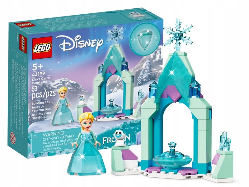 LEGO DISNEY 43199 DZIEDZINIEC ZAMKU ELZY