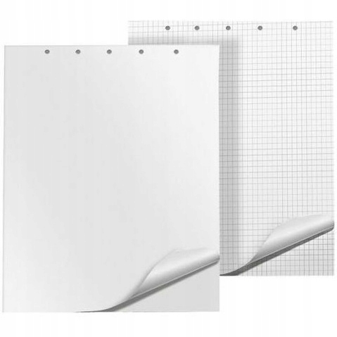 Blok do flipcharta 100x65 20 arkuszy kratka INTERD