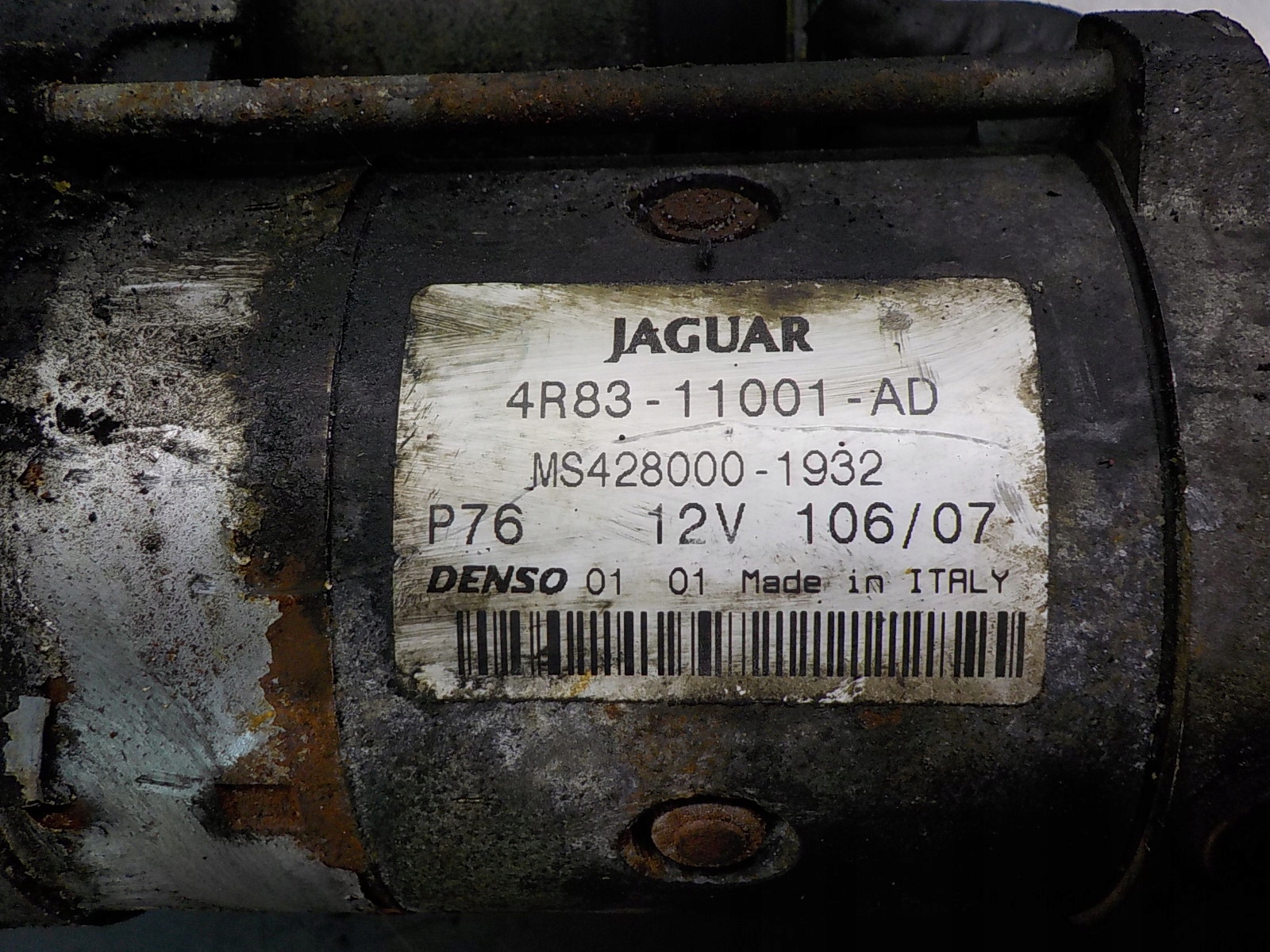 JAGUAR S-TYPE 2.7 D starter 4R83-11001-AD