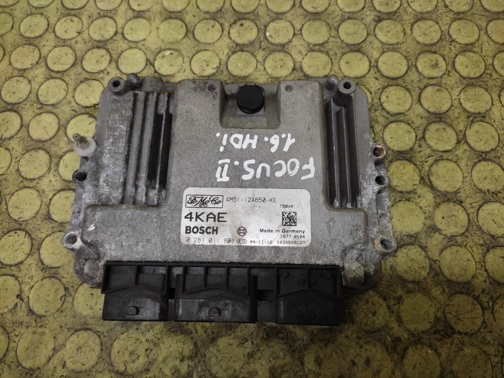 FORD FOCUS MK2 control unit of the engine 0281011801