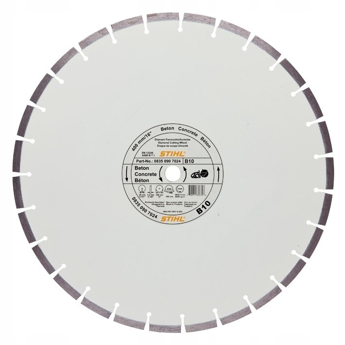 Tarcza diamentowa do betonu D-B10 400/16" Stihl