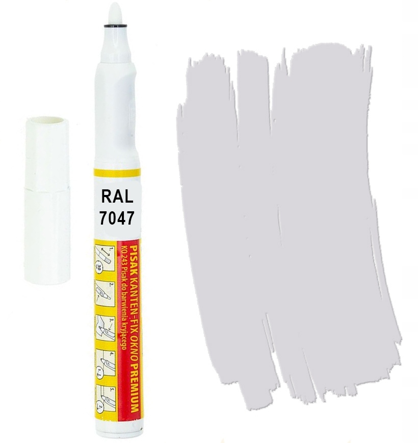 

Kanten Fix Ral 7047 szary mleczny Pisak retuszersk