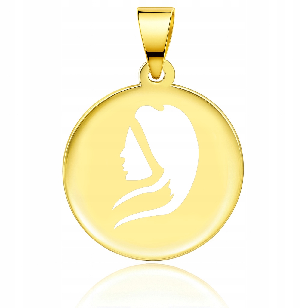 Zlatý přívěsek přívěsek 585 znamení zvěrokruhu Panna