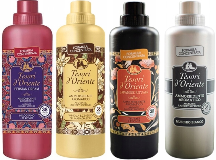 Levně Tesori d'Oriente Sada 4 krásných aviváží 760 ml Pvjm