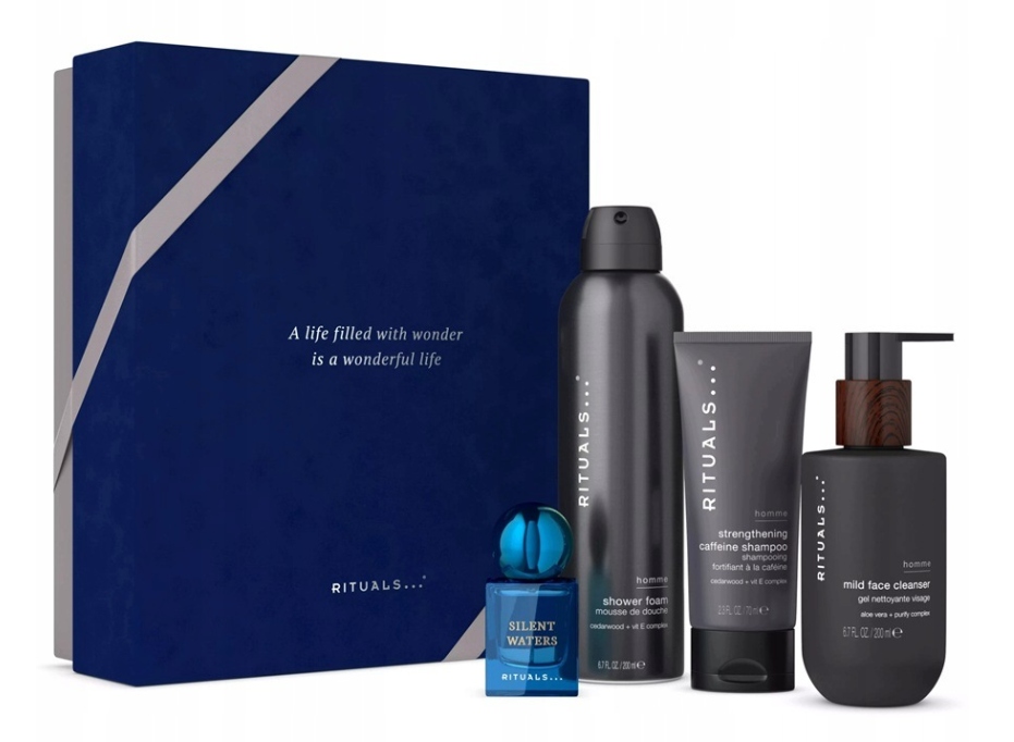 Rituals Homme 4- częściowy męski zestaw kosmetyków do pielęgnacji