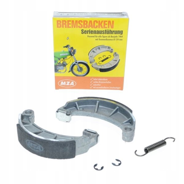 

Szczęki hamulcowe Simson S51 Mza 100% Oryginał