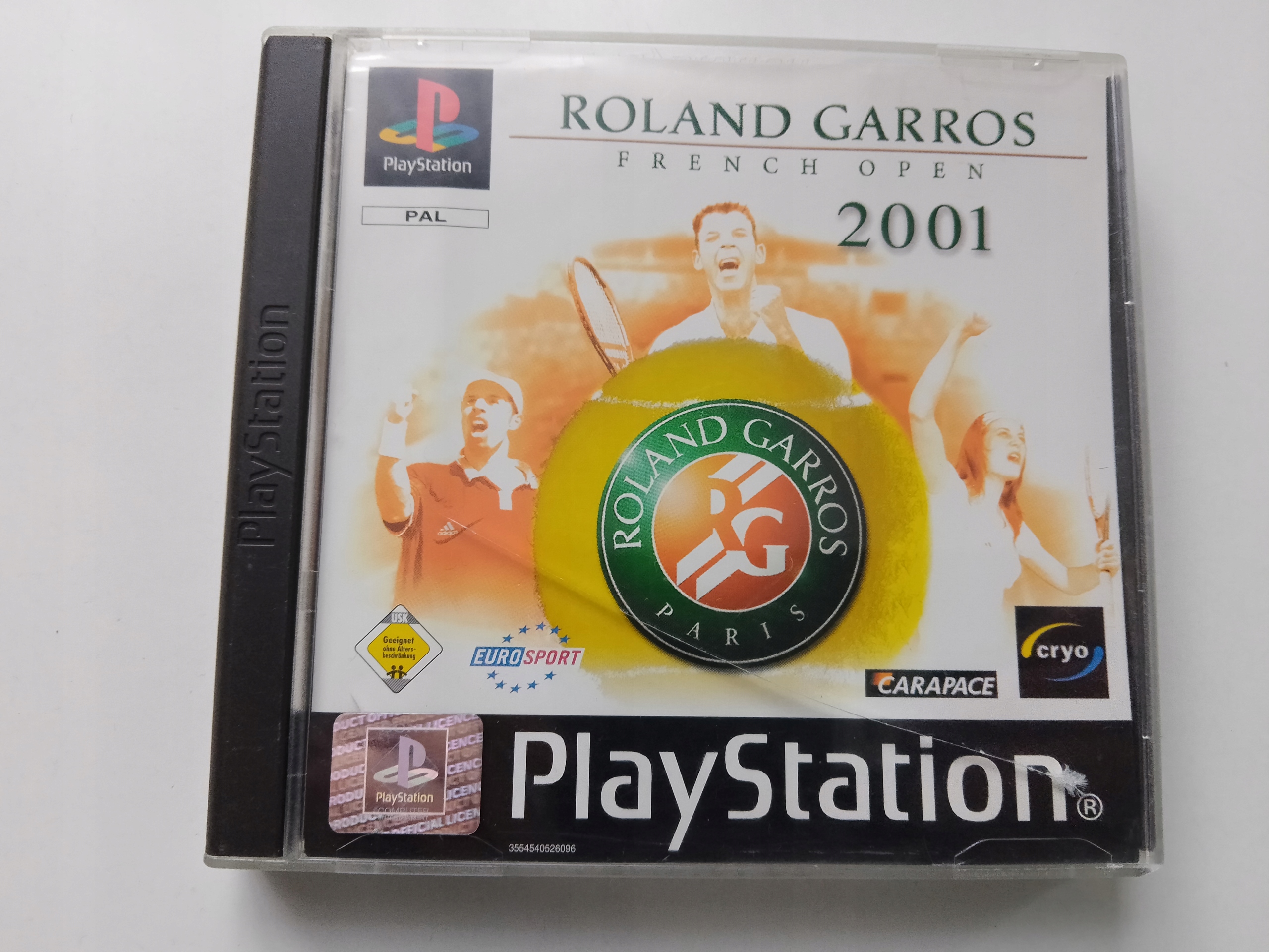 ROLAND GARROS 2001 PSX PS1 PAL * ENG
