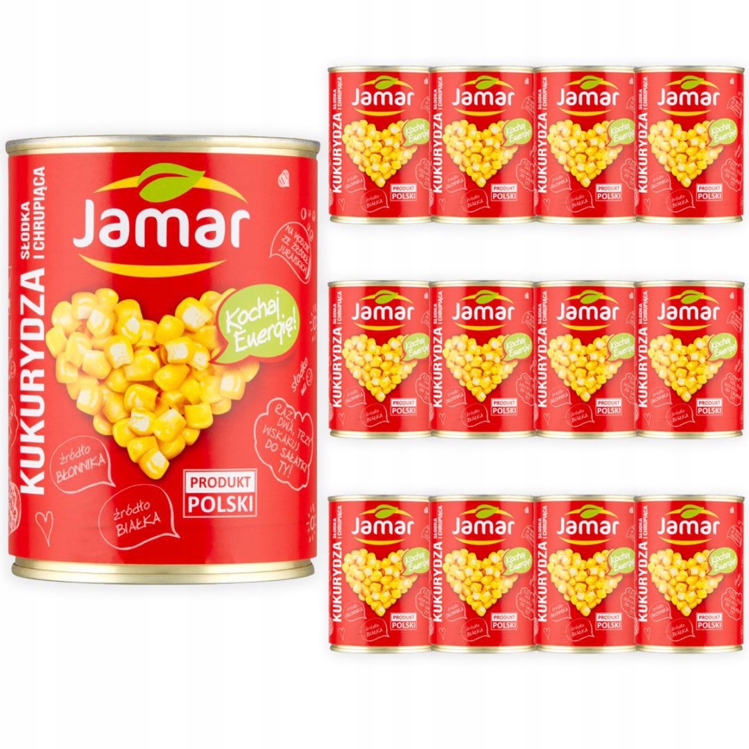 Levně Kukuřice Jamar 400 g x 10 kusů