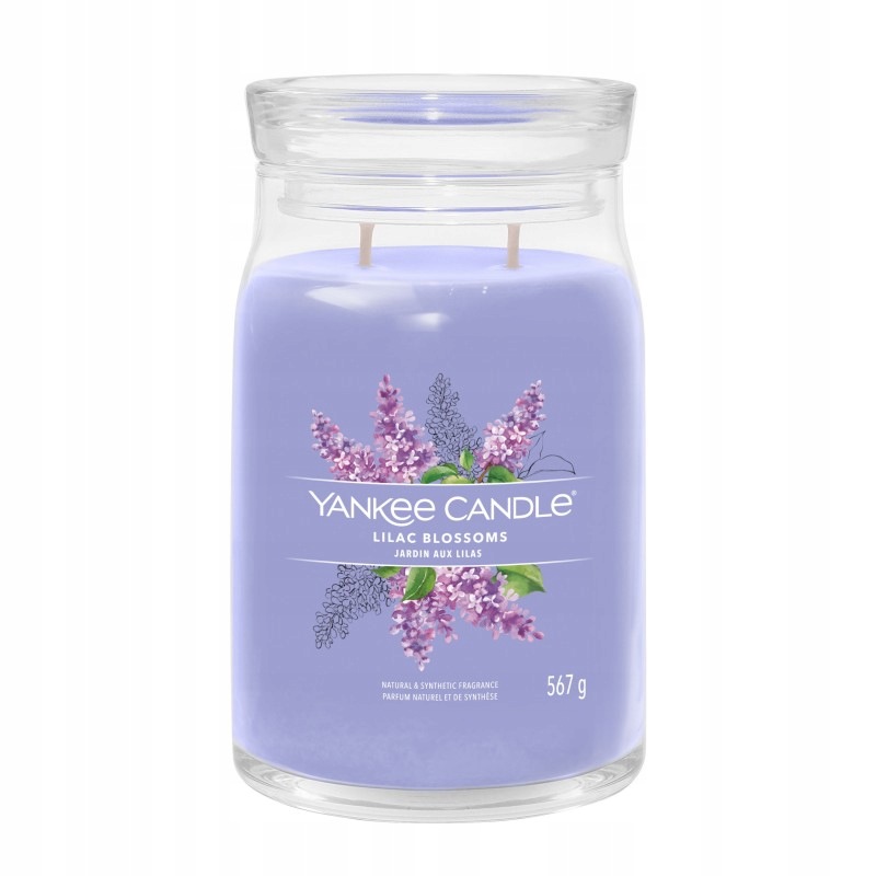 Yankee Candle Signature Lilac Blossoms velká svíčka
