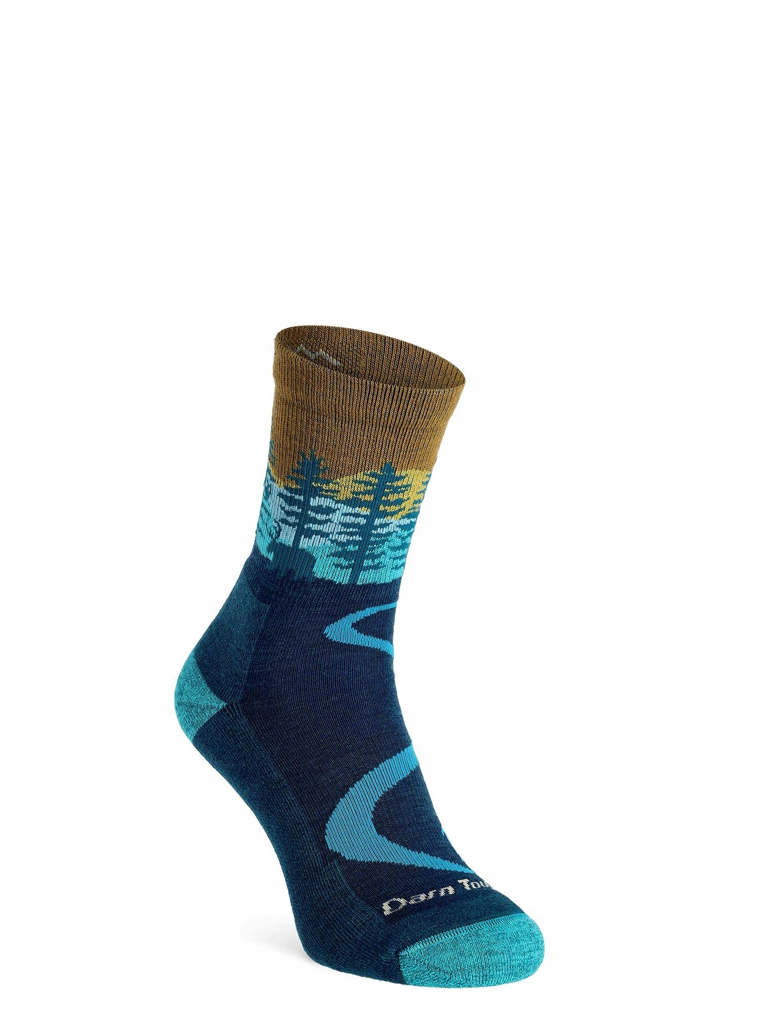Ponožky ponožky Darn Tough Northwoods MC Mw w/ Cushion dark teal 38-40,5