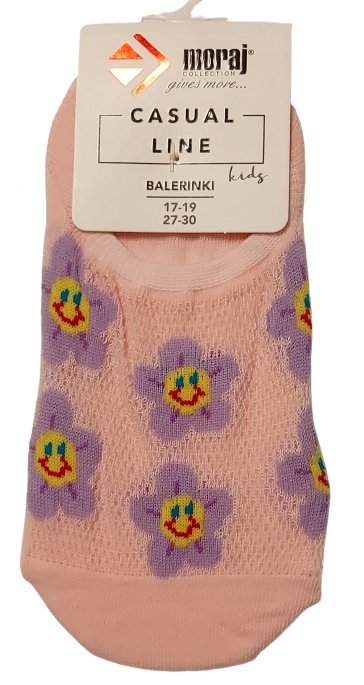 

Skarpety Balerinki Dziecięce Kwiaty Moraj R 27-30