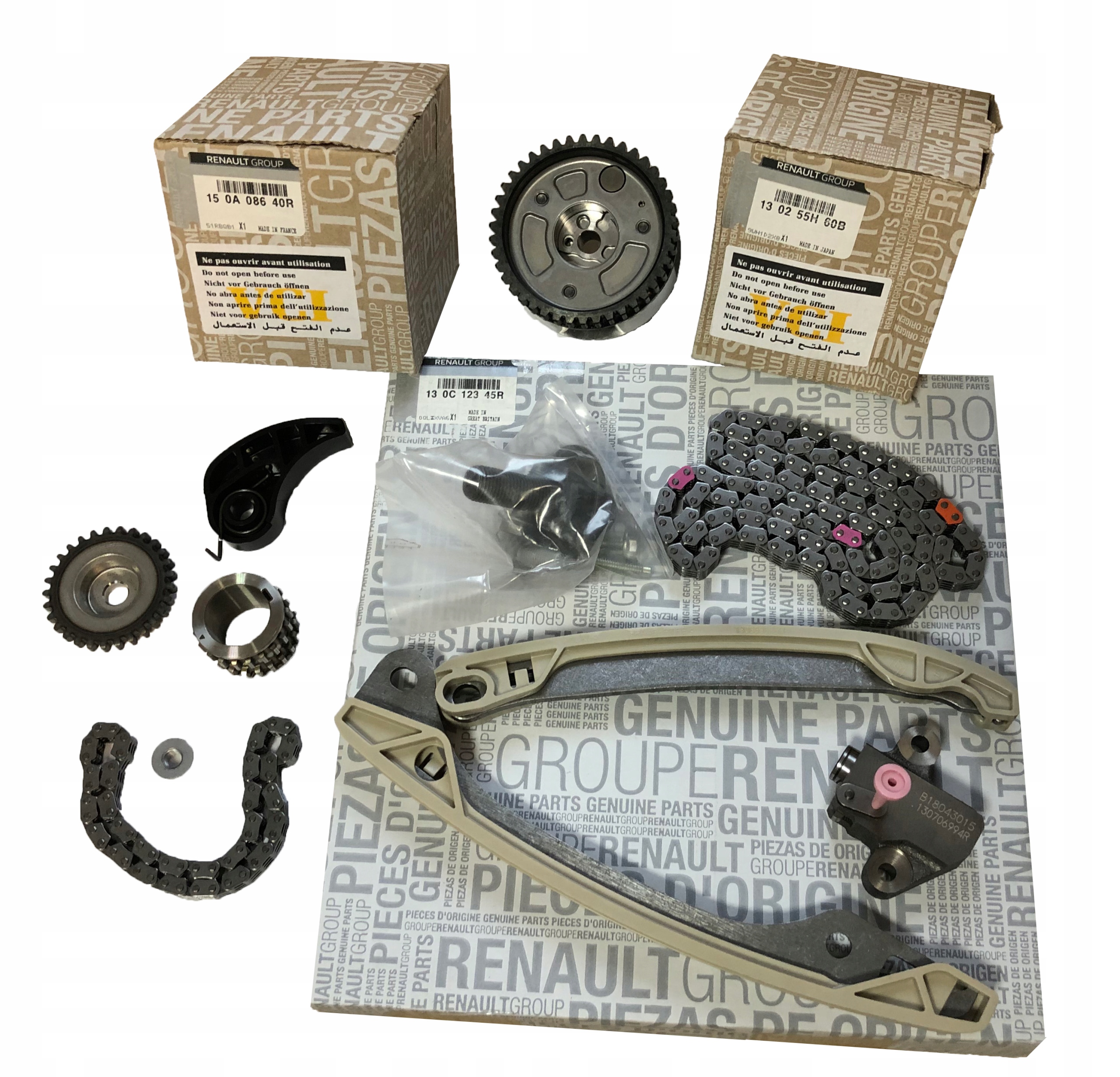 ROZRZĄD ŁAŃCUCH RENAULT 1.4 TCE + KOŁA ORYGINAŁ