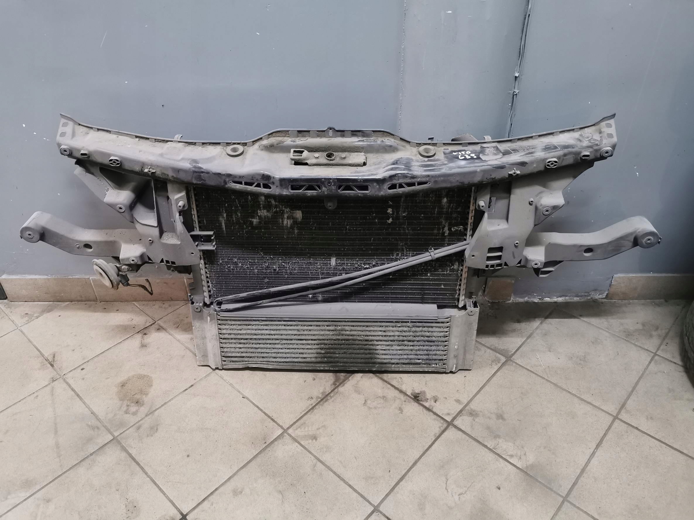support panel for radiators complete MERCEDES VITO W639 2.2 CDI