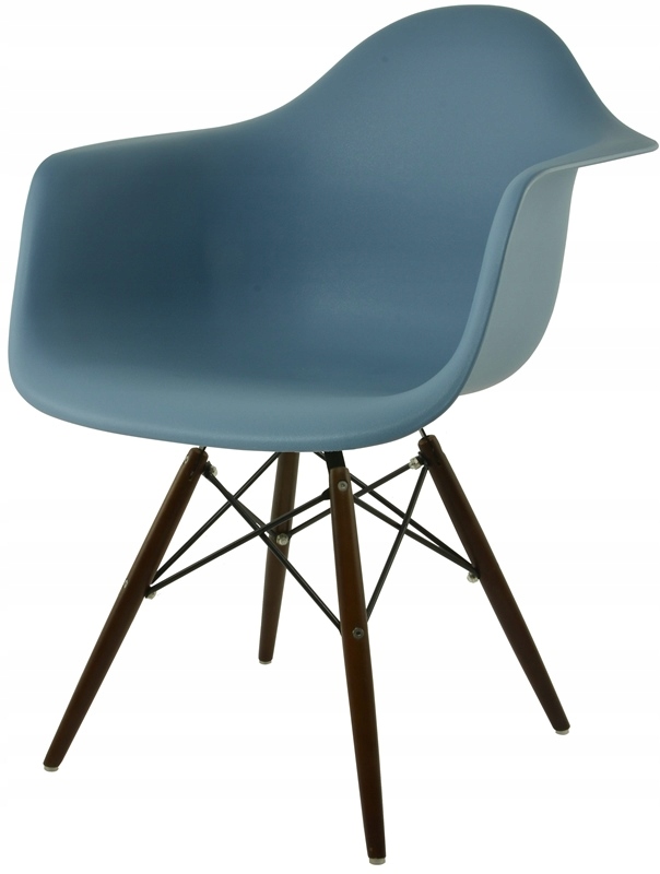 Křeslo Dankor Design Daw Břidlicové Nohy Hnědé