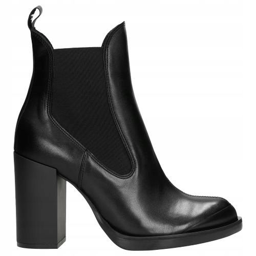 

Buty Wojas Botki damskie skóra czarne r. 39