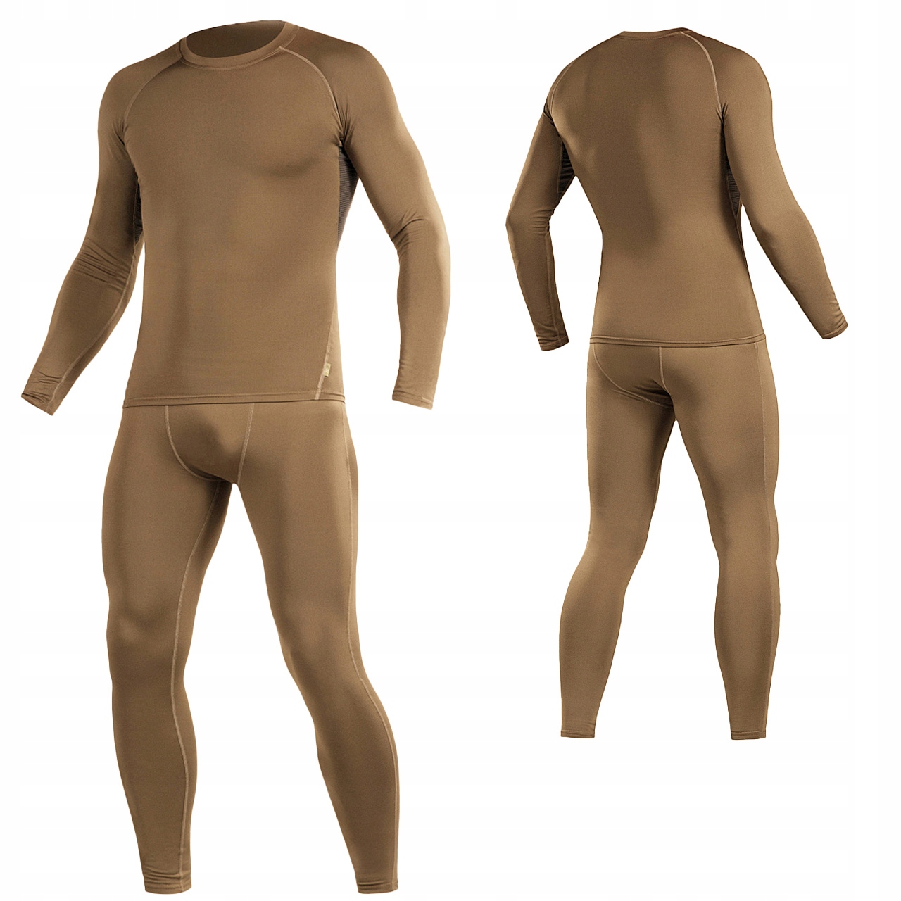 Bielizna Męska Termoaktywna M-Tac Thermoline Ciepła Oddychająca Coyote L