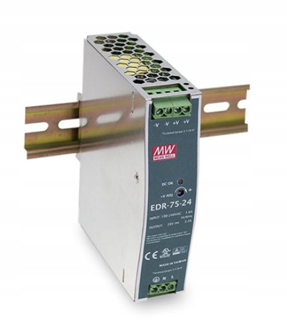 

Zasilacz Din Mean Well EDR-75-48 48V/1,6A 75W (1)
