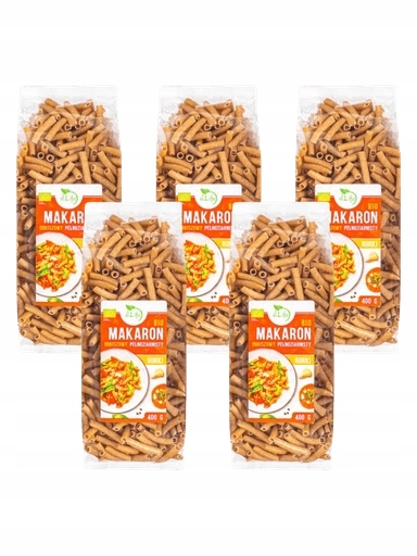 Levně 1X Biolife Těstoviny Špaldové celozrnné Trubky Bio Vysoká kvalita 400G X5
