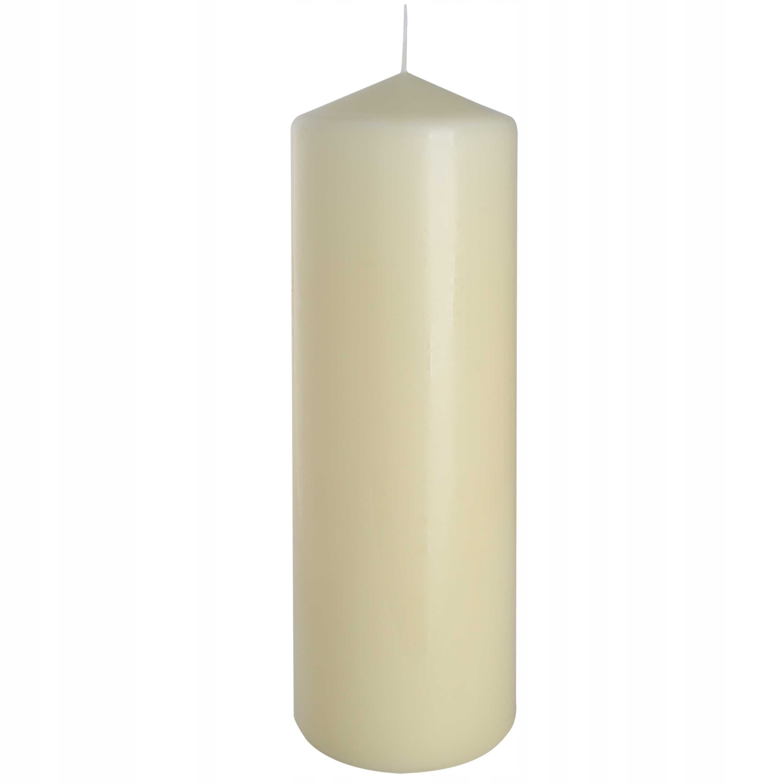 Świeca walec 80/250 ECRU