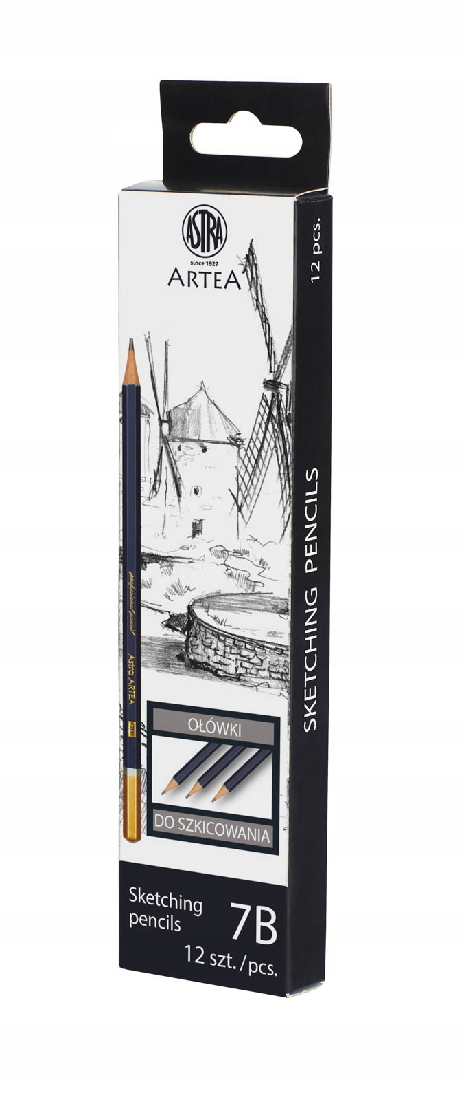 Ołówek do szkicowania 7B Astra Artea EAN (GTIN) 5901137140728