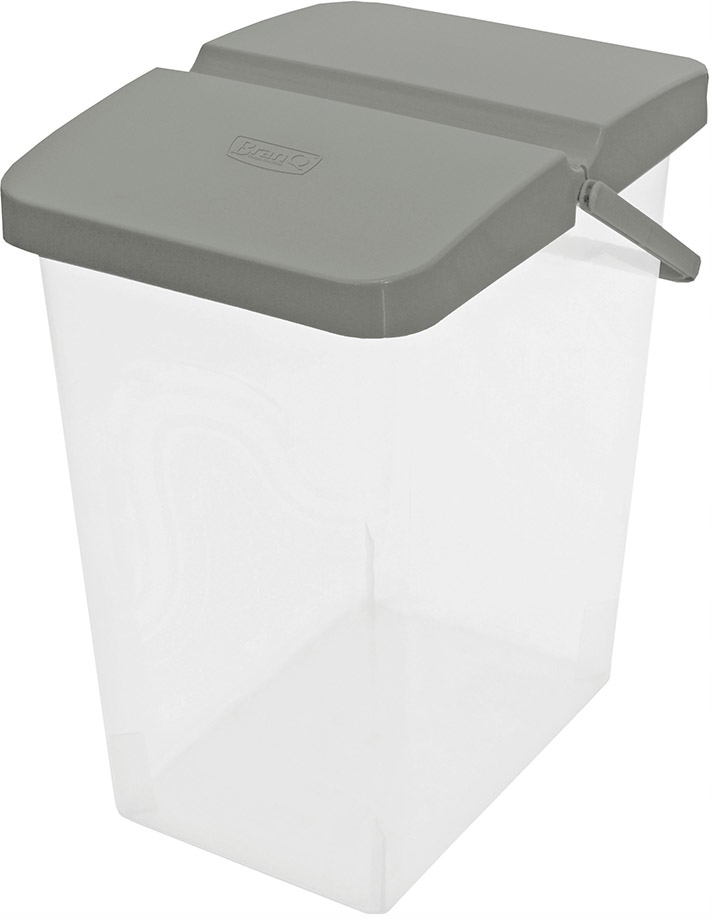 

Branq Pojemnik na proszek karmę szary 10 L