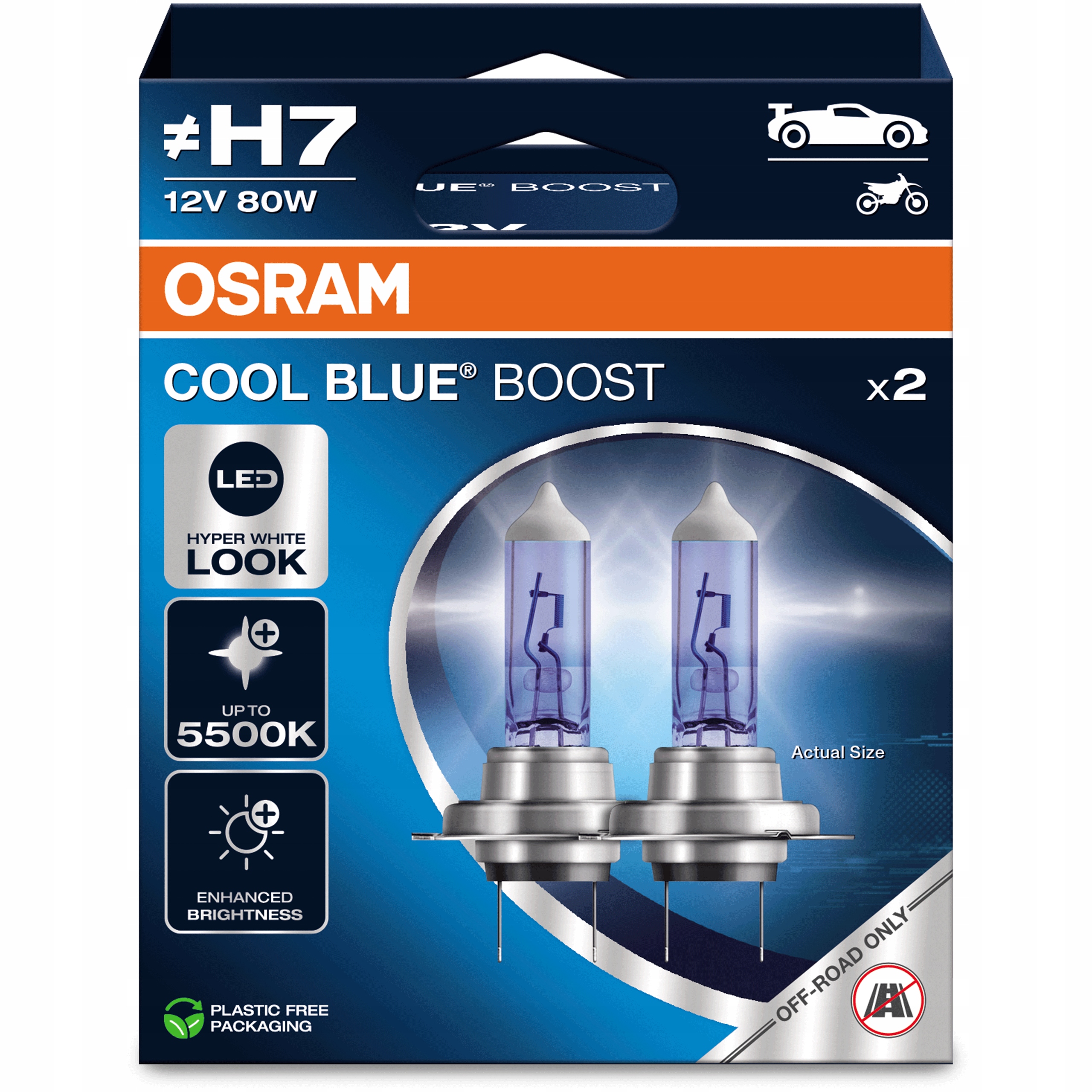 Osram H7 Cool Blue Boost Next Gen Nowa Generacja