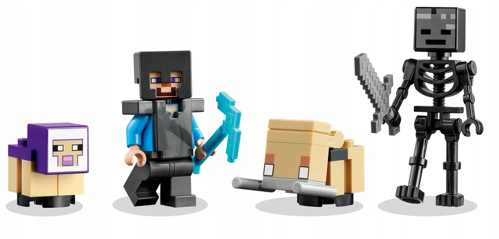 LEGO 21172 MINECRAFT - ZNISZCZONY PORTAL Bohater Minecraft