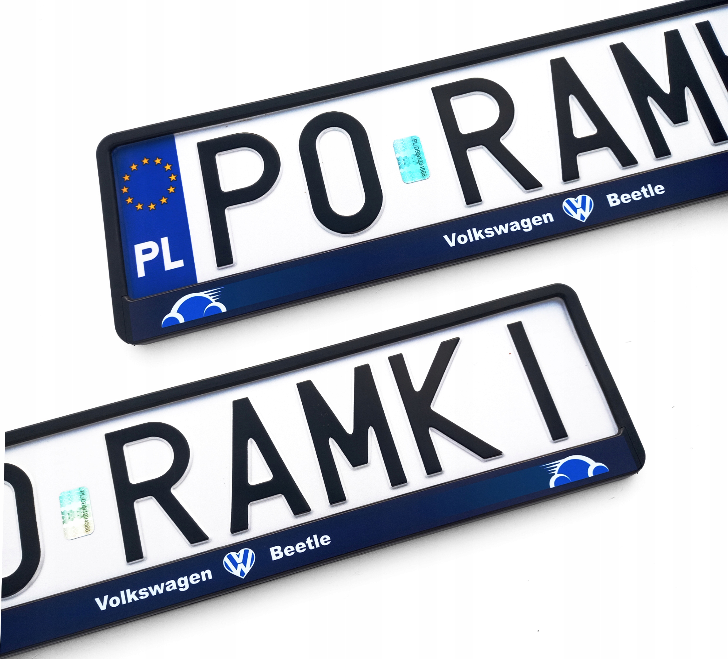 Vw Volkswagen New Beetle Garbus Żuczek cabrio ramka pod tablice do tablicy